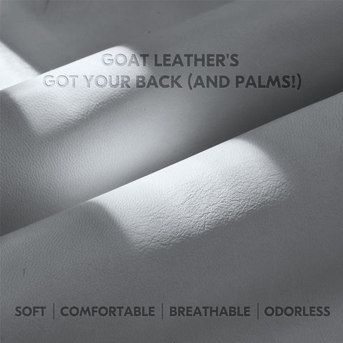 VGO 1 Pair Premium Genuine Goat Leather Puncture Resistant Palm and Fingertips Gardening Gloves For Women(GA3561/GA7454)