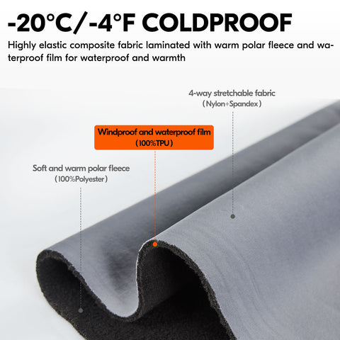 Vgreen 1Pair -20℃/-4°F or Above Winter Outdoor Gloves for Men Women,Ski Gloves,Hiking Gloves,Cycling Gloves,Moto Gloves,Hunting Gloves(FT3115FW)