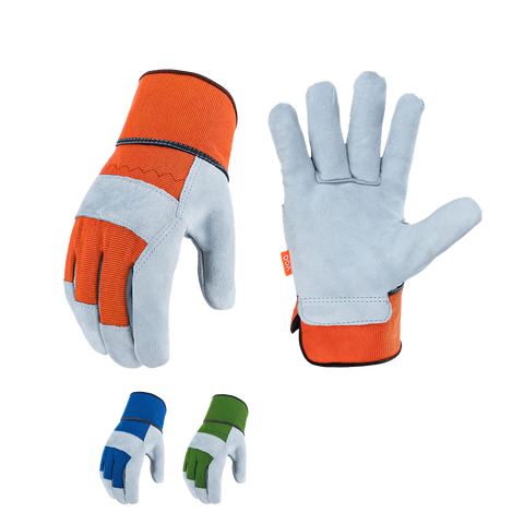 Vgo guanti da lavoro in pelle di vacchetta (CB9501) 