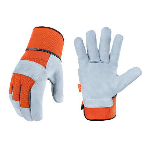 Vgo guanti da lavoro in pelle di vacchetta (CB9501) 